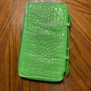 Lime Leather Passport Case, Lime Passport Cover, Lime Passport Holder, Lime Ladi